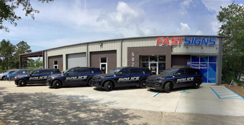 Vehicle Graphic - Lettering, Partial & Full Wraps